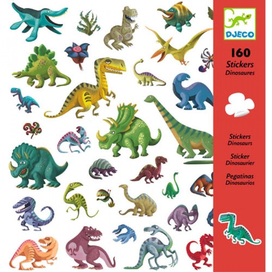 Stickers Dinosaurussen | 160 stuks