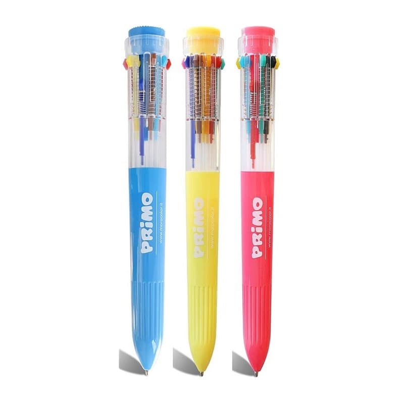 Pen met 10 kleuren