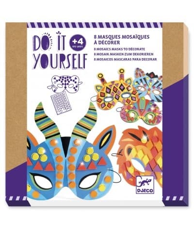 Djeco — maskers maken (jungledieren)