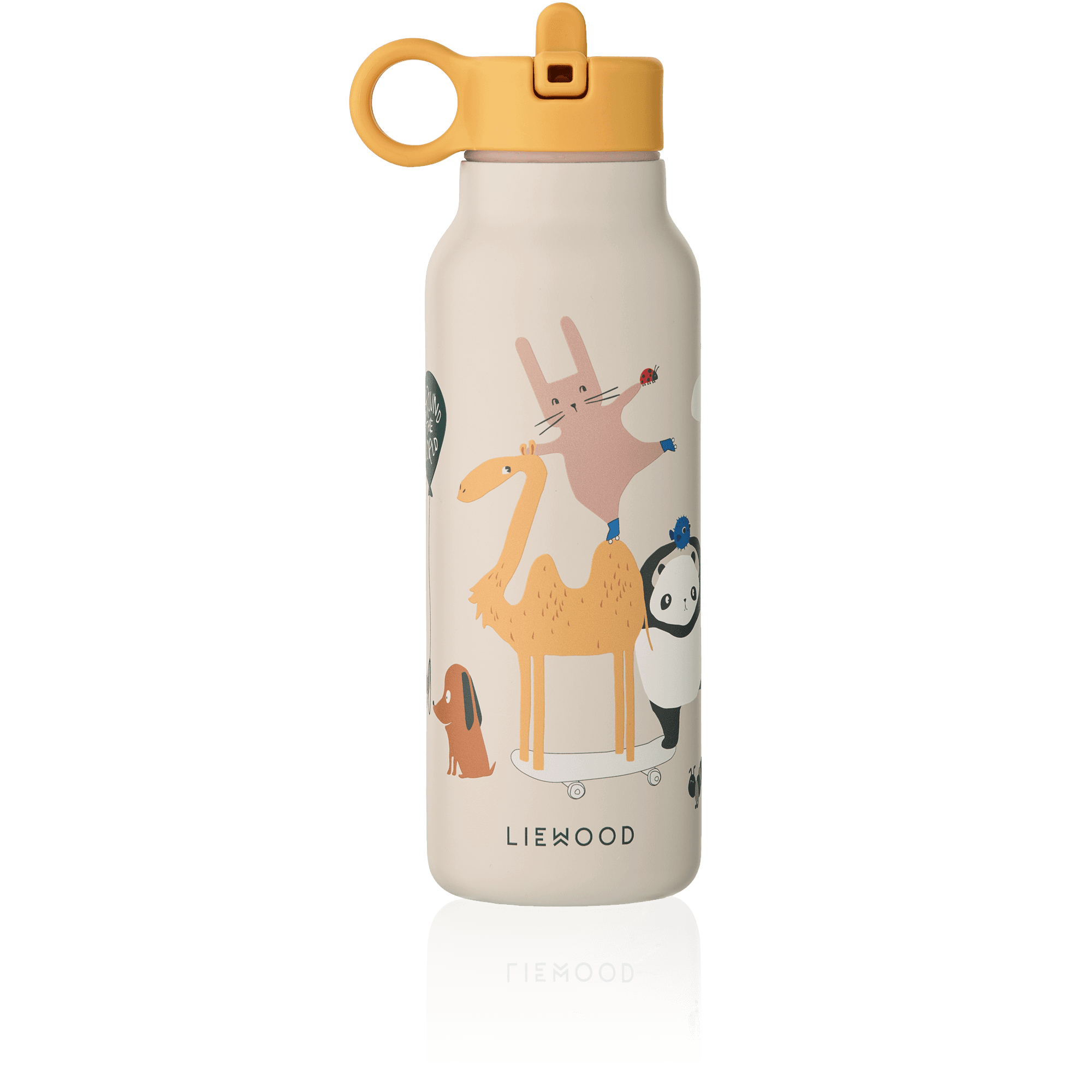 Drinkfles Falk 350 ml Around the World Sandy