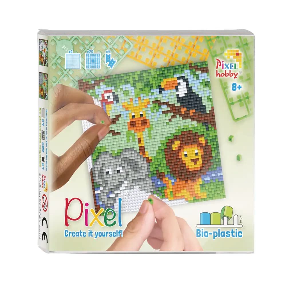 Pixelhobby — Pixel Set Dierenrijk (8+)