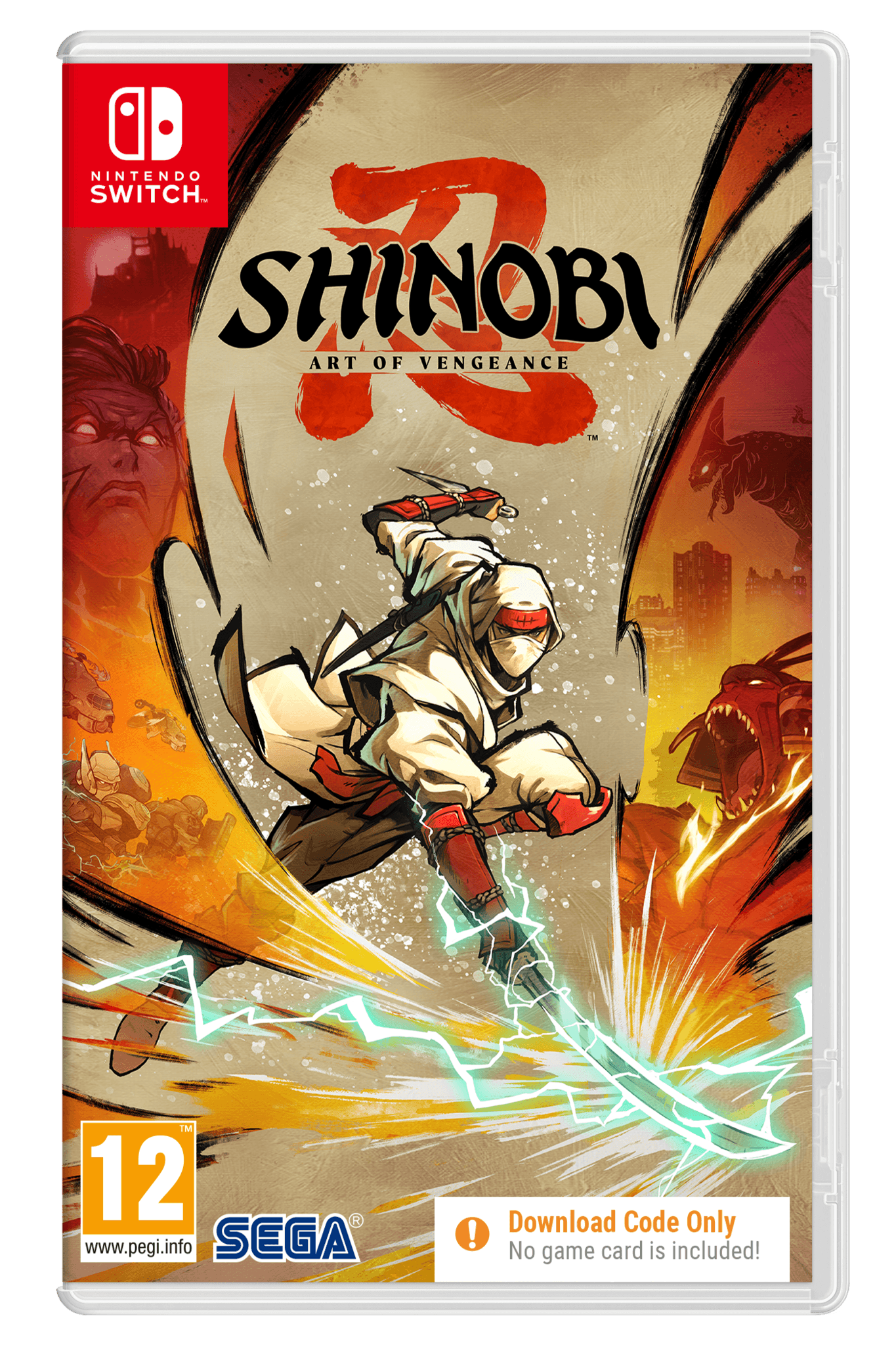 Nintendo Switch Shinobi: Art of Vengeance (Code in Box)