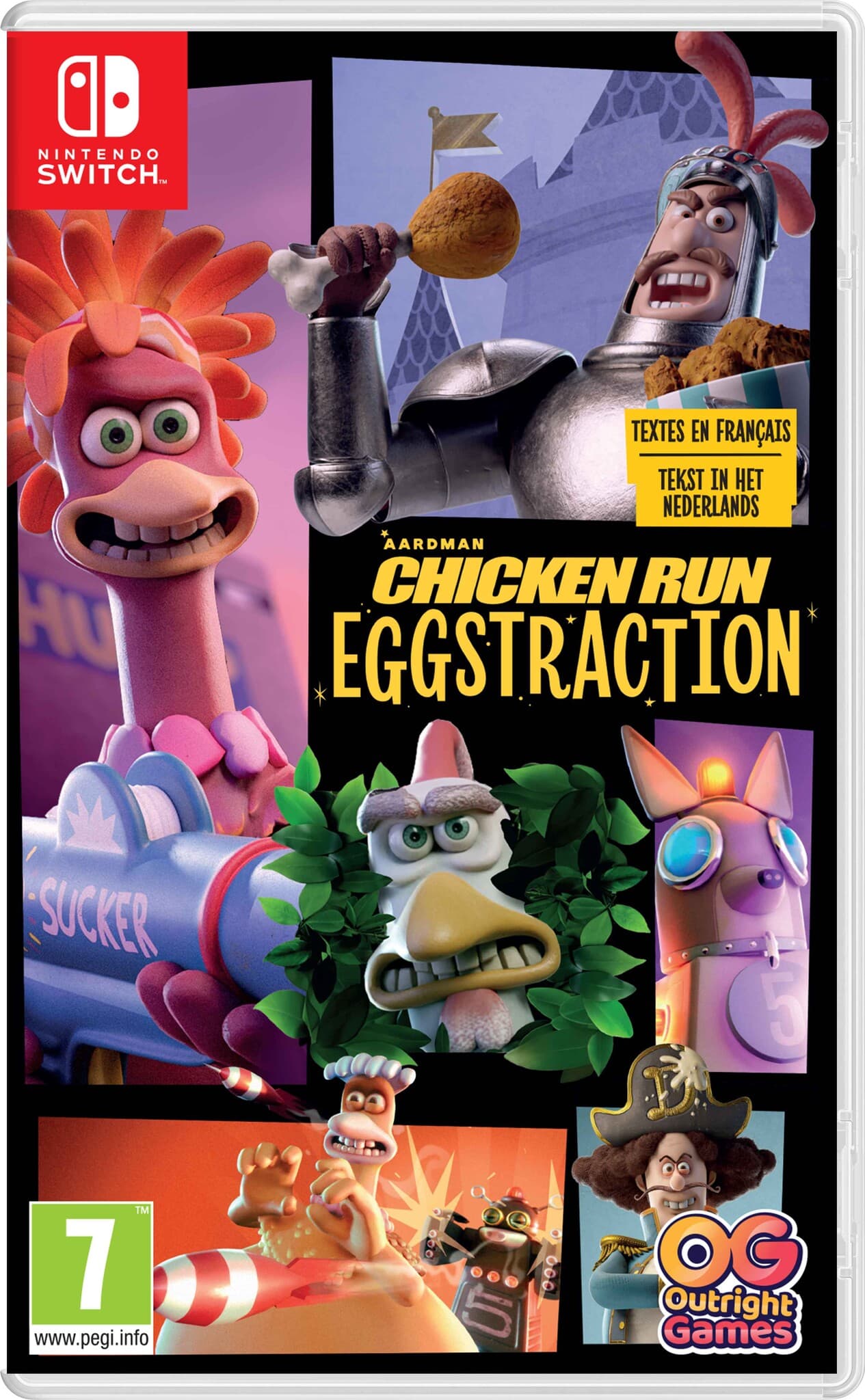 Nintendo Switch Chicken Run: Eggstraction