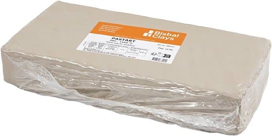 Creativ Company — natuurlijke boetseerklei, wit (10 kg)