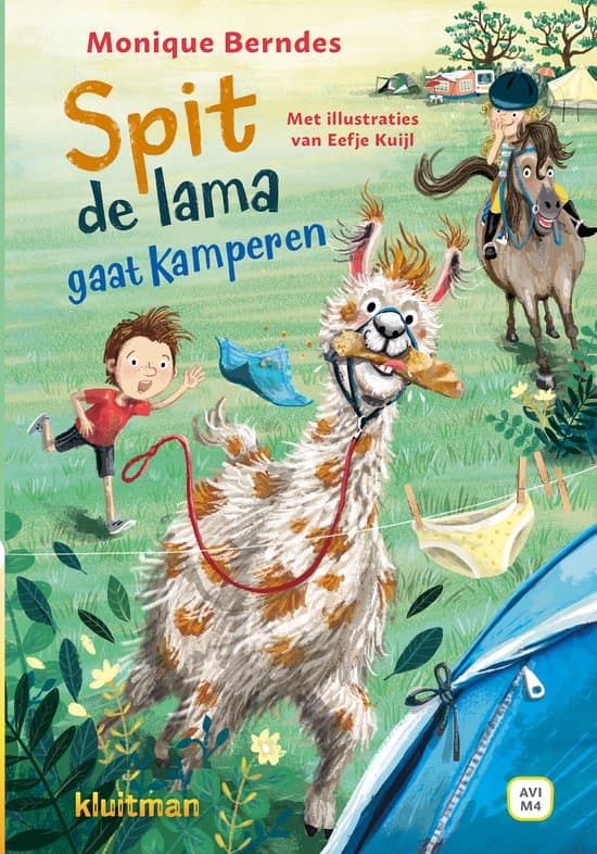 Spit de lama gaat kamperen (AVI M4)