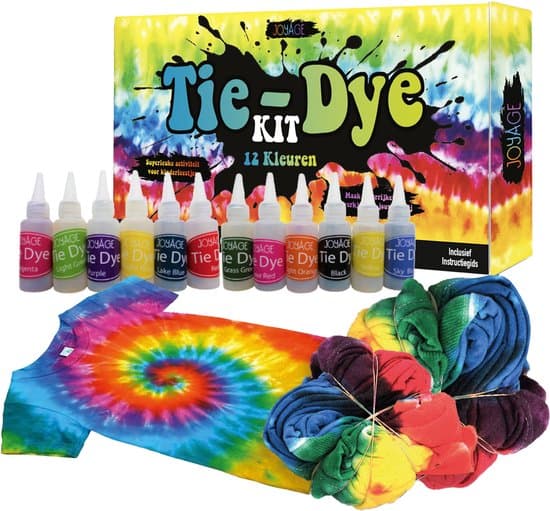 Joyage — tie-dye kit (12 kleuren)