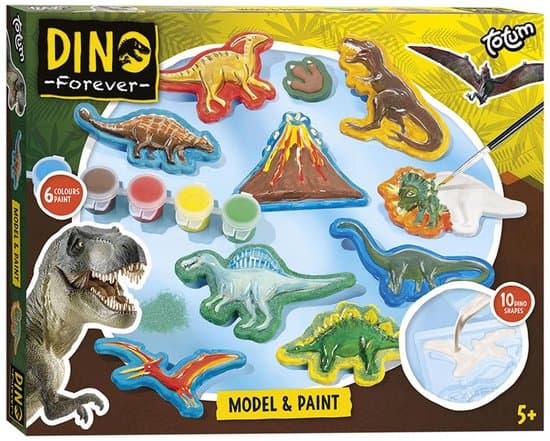 Totum — Dino Forever: gips gieten en schilderen