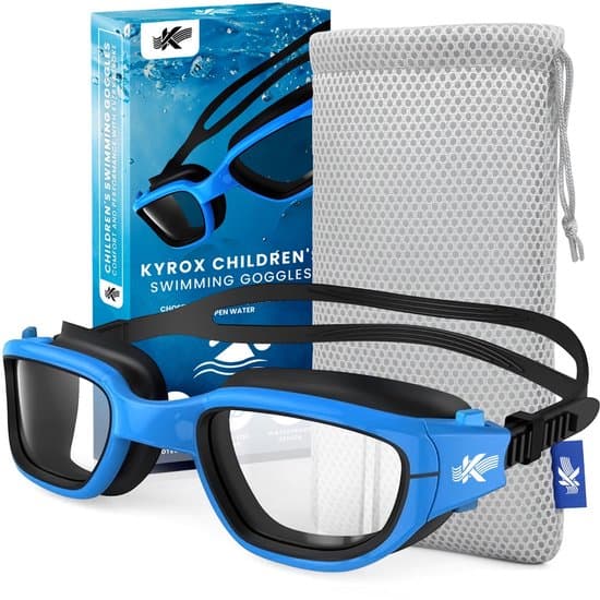 Kyrox — duikbril kinderen 6-15 jaar (blauw)