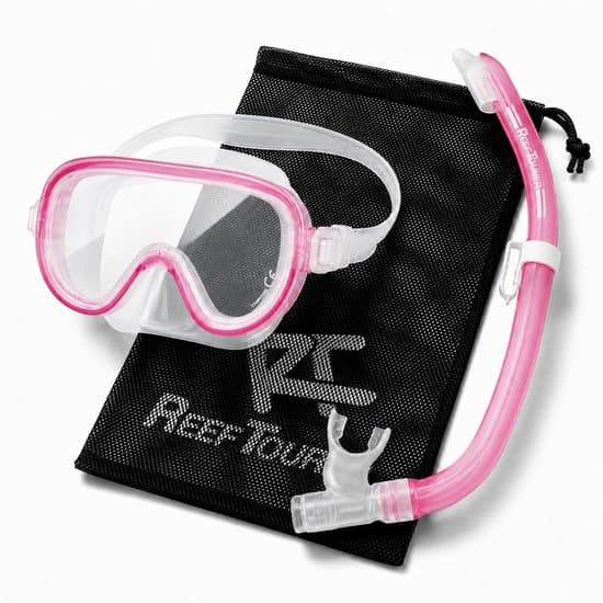 ReefTourer — duikbril met snorkel (roze)