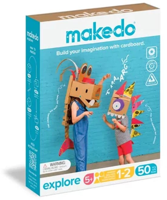 Makedo Explore (verkennen) — bouwen met karton