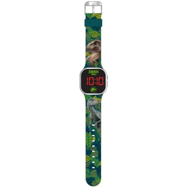 Jurassic World LED-horloge