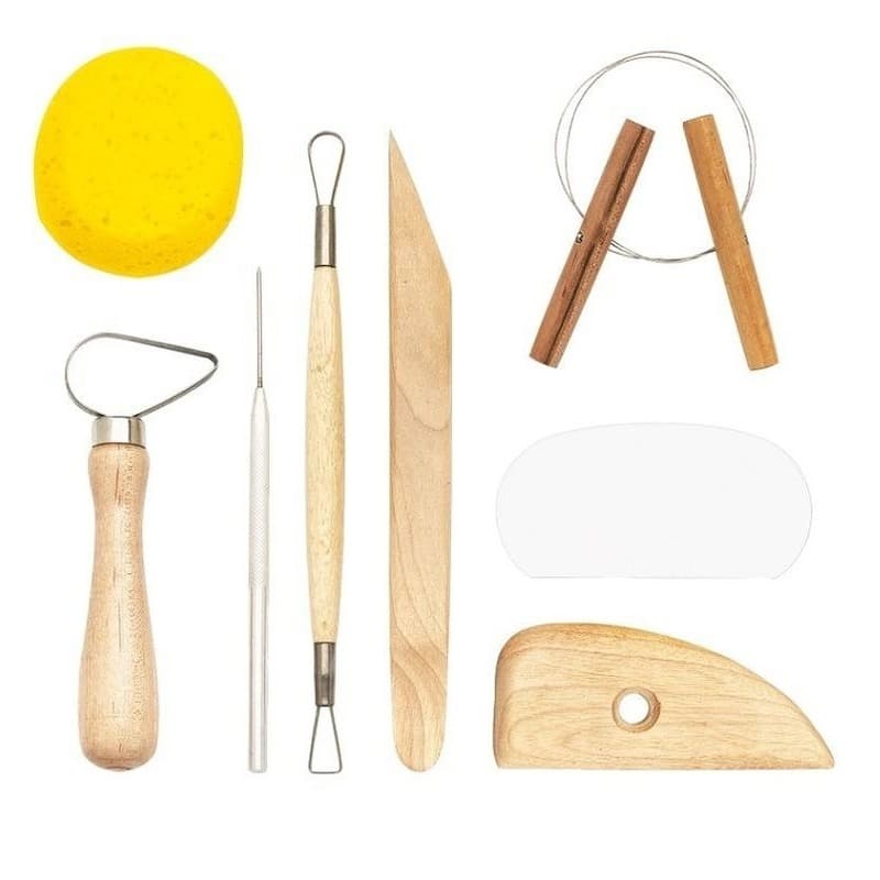 Boetseergereedschap (8-delig)