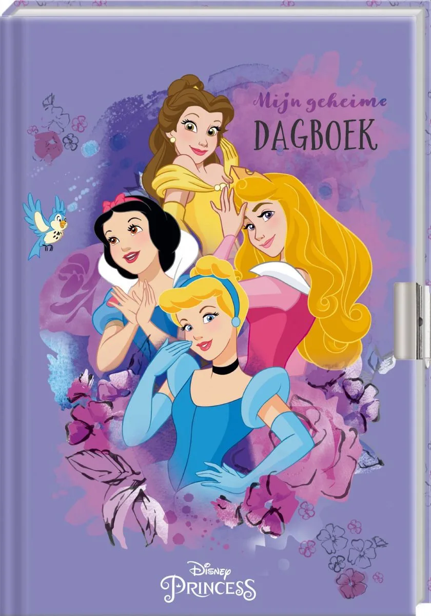 Disney Prinsessen - Dagboek met slotje