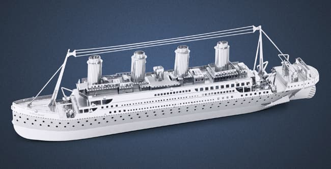 Metal Earth - Titanic - Fascinations  3d Puzzel