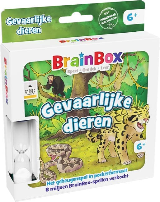 BrainBox Pocket — gevaarlijke dieren (6+)