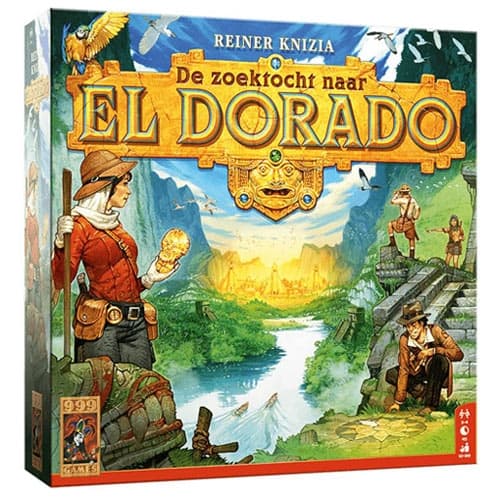 De Zoektocht naar El Dorado - 999 Games Bordspel