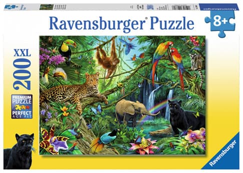 Ravensburger — dieren in de jungle (200 st.)