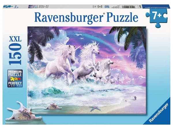 Eenhoorns aan het strand (150) - Ravensburger  Legpuzzel