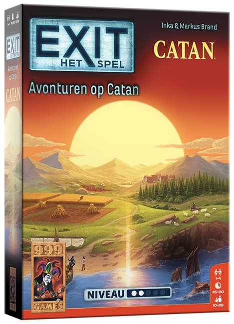 EXIT: Het spel - Avonturen op Catan - 999 Games Bordspel|Coöperatief