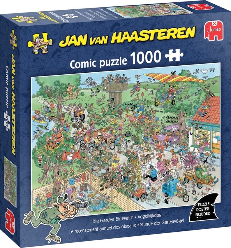 Jan van Haasteren - Vogelkijkdag (1000) - Jumbo  Legpuzzel