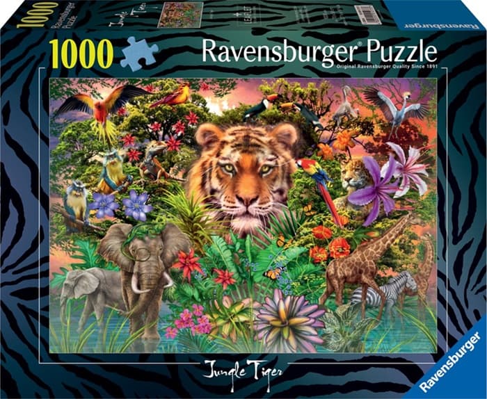 Ravensburger — Jungle Tiger (1000 st.)