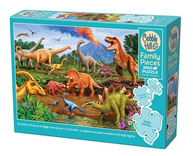 Dinos (350) - familiepuzzel - Cobble Hill  Legpuzzel