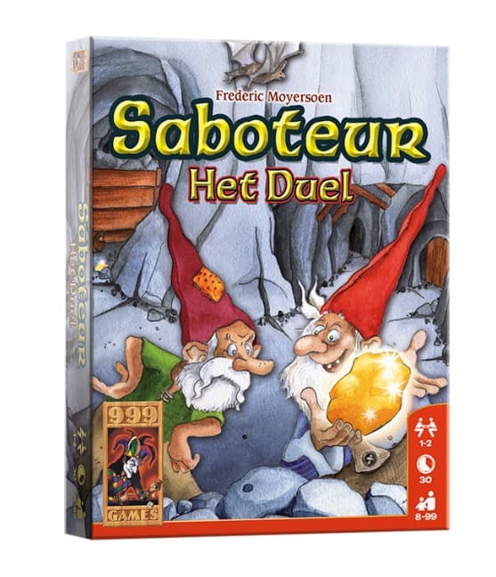 Saboteur Het Duel - 999 Games Kaartspel