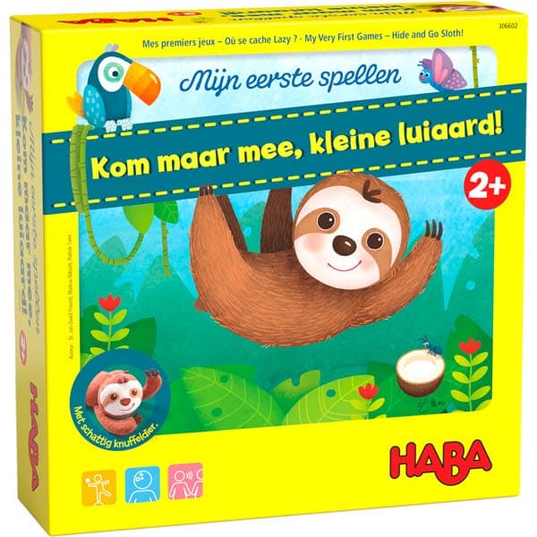 HABA — Kom maar mee, luiaard! (mijn eerste spellen, 2+)