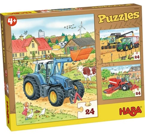 Tractor & co (3x 24) - HABA