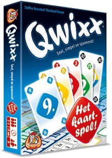 Qwixx het kaartspel - White Goblin Games Kaartspel