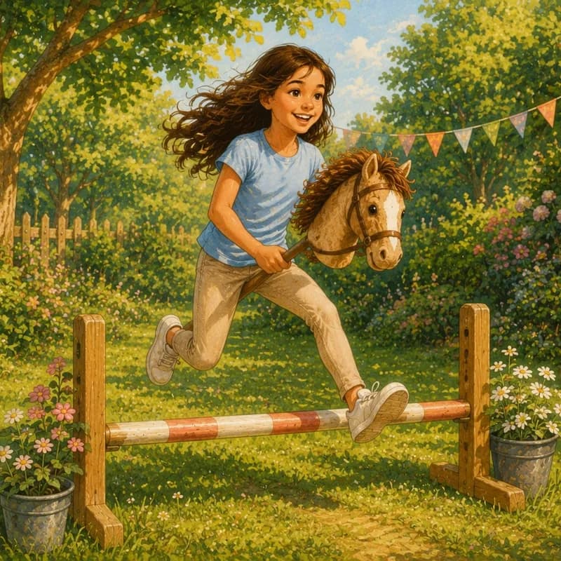 Zelf een hobby horse maken