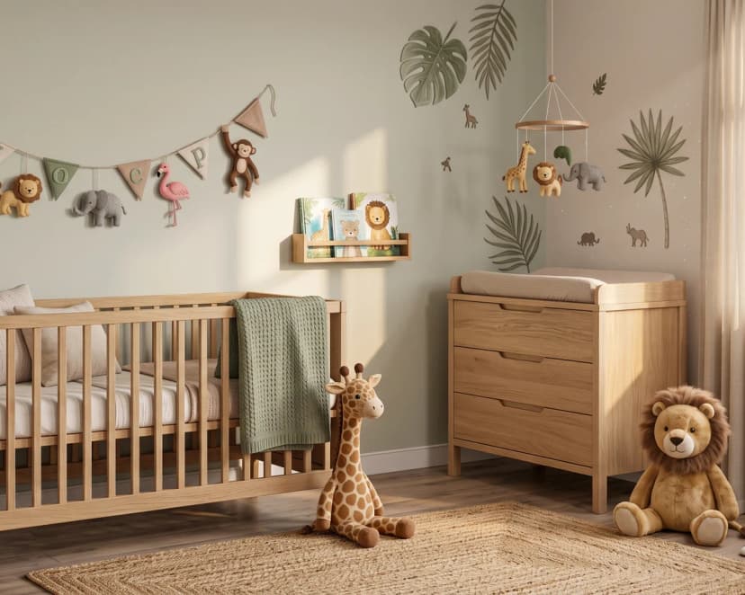 Jungle & safari kraamcadeau & babyspullen