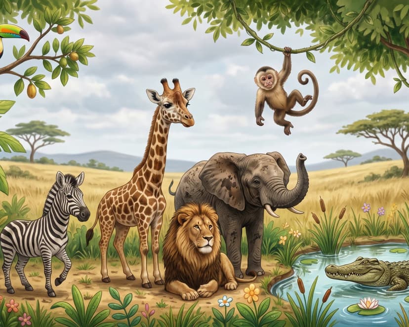 Jungle & safari cadeau & speelgoed voor kinderen