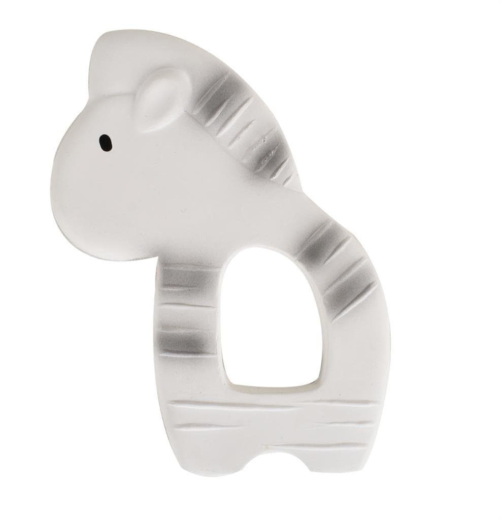 Tikiri β bijtring zebra (natuurrubber)