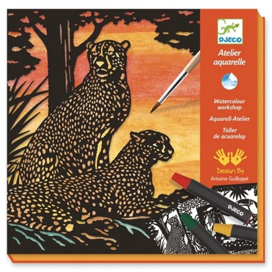 Aquarel Workshop | Jungledieren
