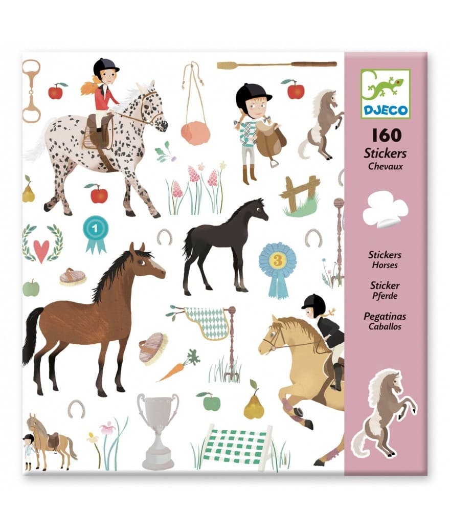 Paardenstickers