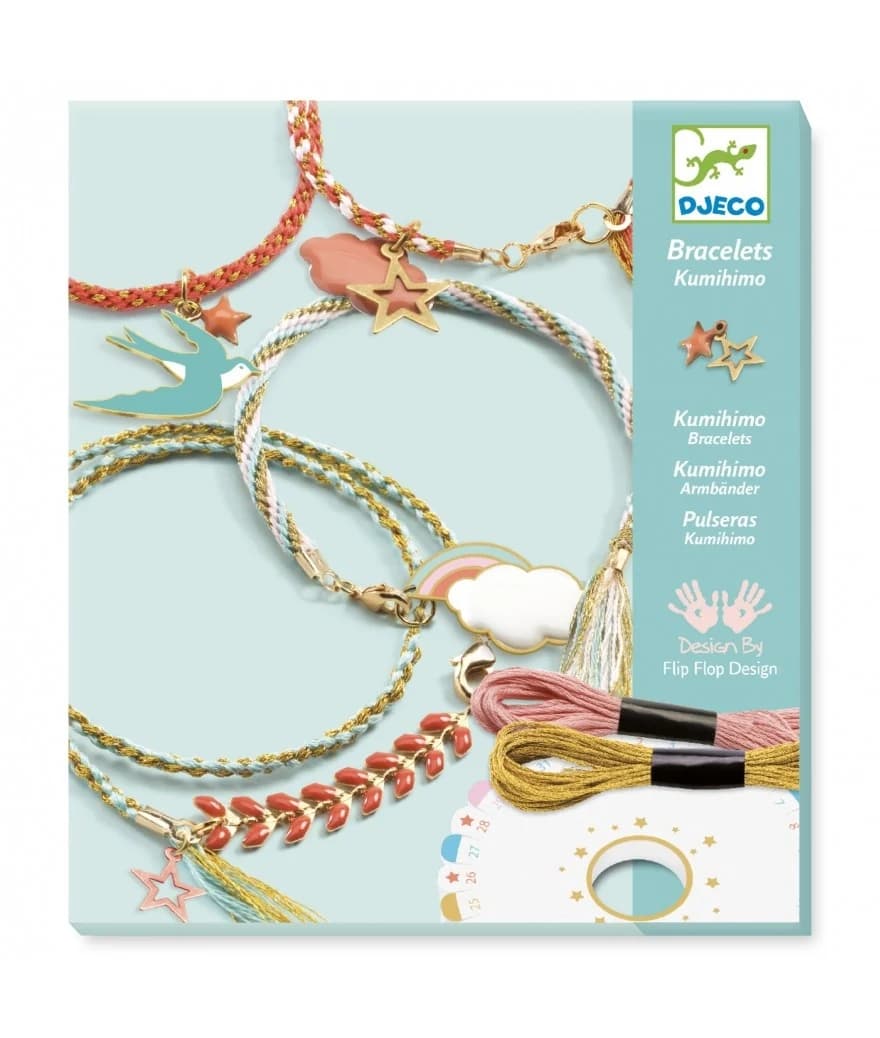 Djeco β kumihimo-armbandjes vlechten