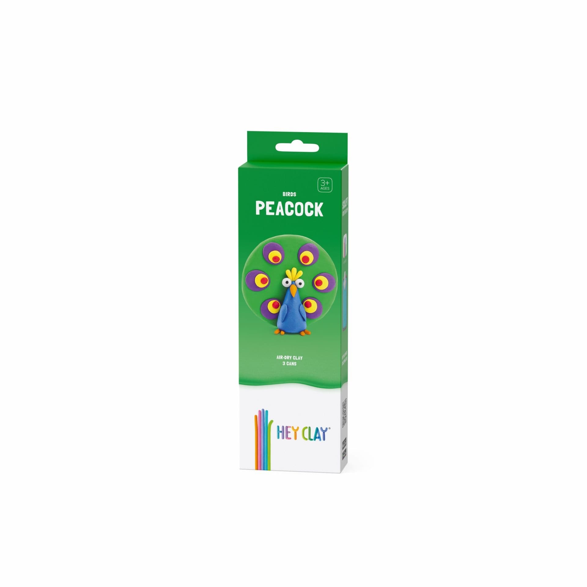 Interactieve Boetseerklei Peacock (3 kleuren)