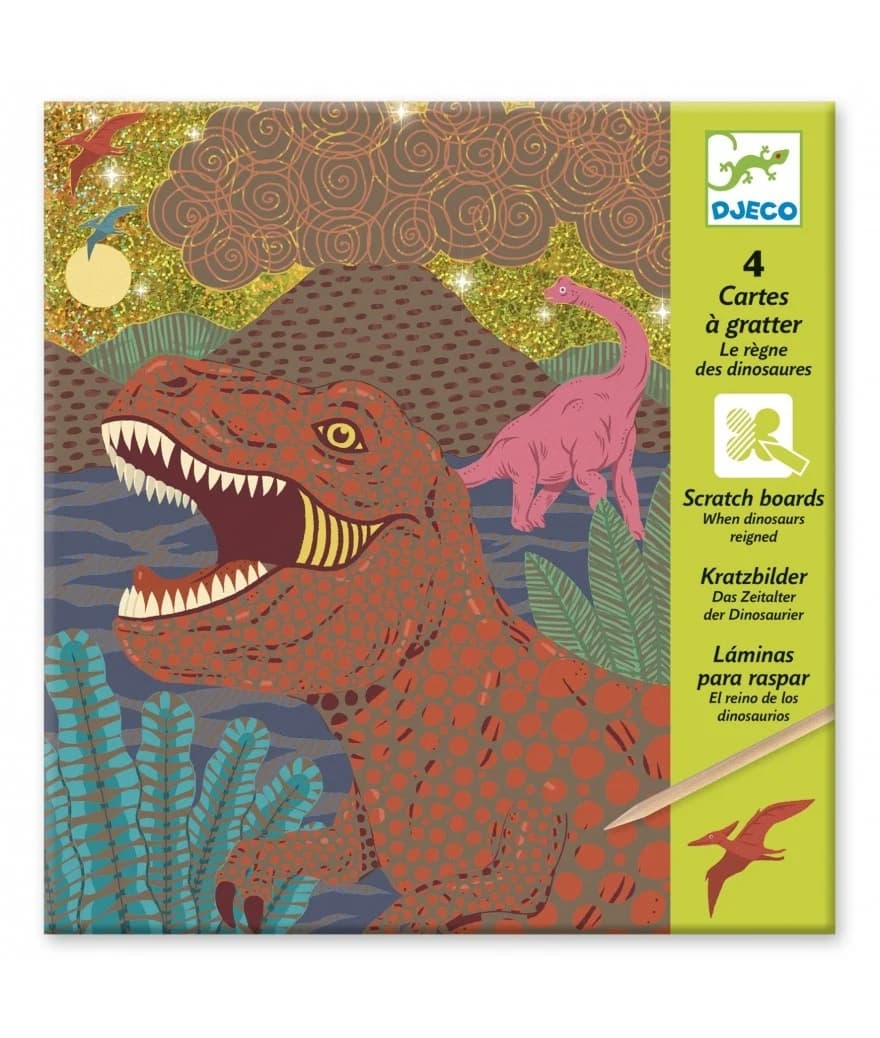 Kraskaarten - Dinosaurussen