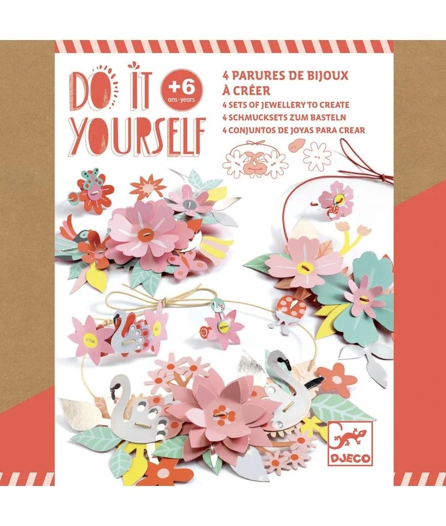 Djeco β juwelen maken met papieren bloemen (6+)