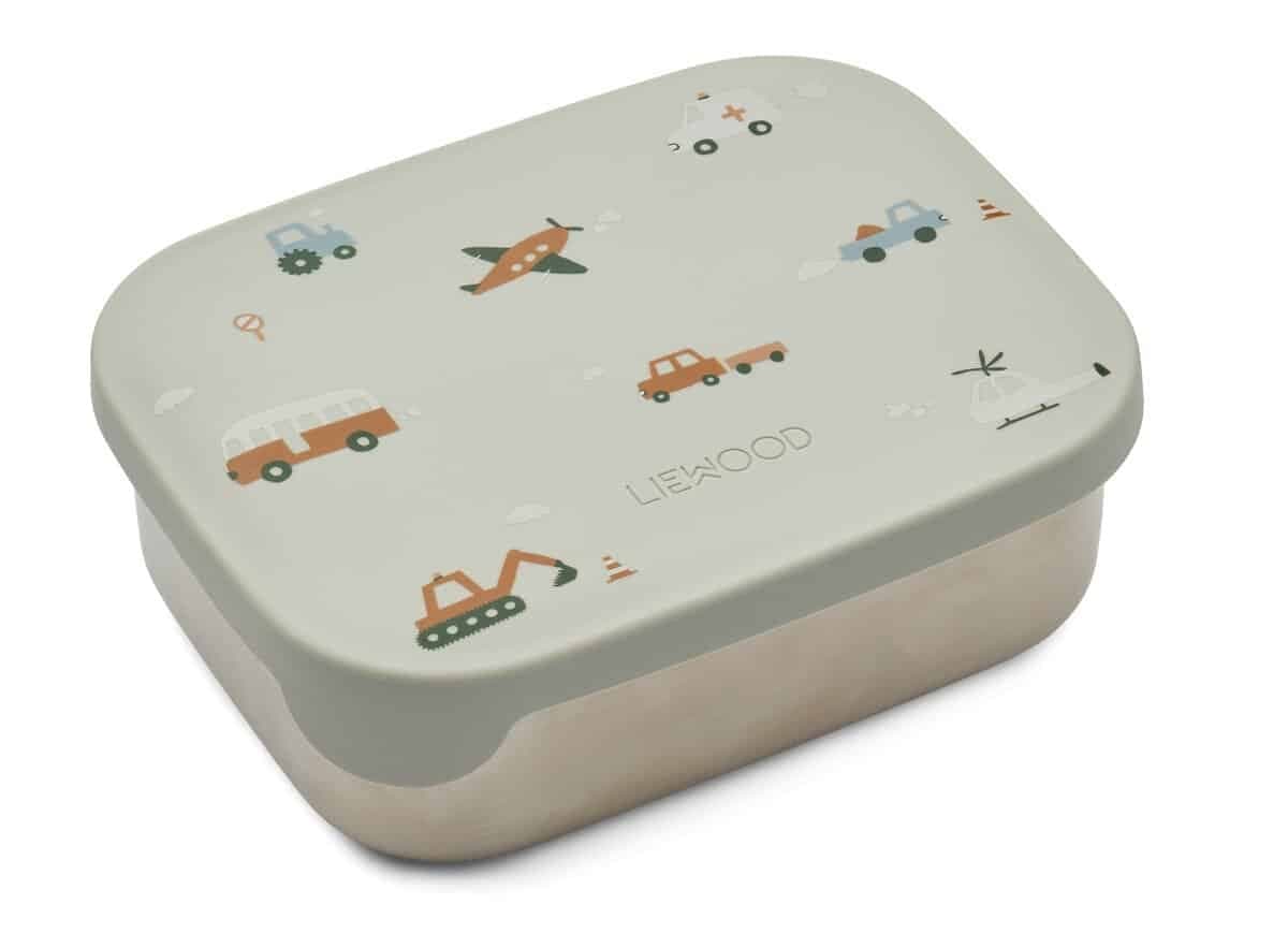 Lunchbox Arthur Vehicles Dove Blue Mix