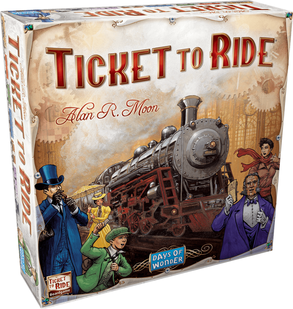 Ticket to Ride (NL) + Deluxe Train Set (grijs) - Days of Wonder Bordspel