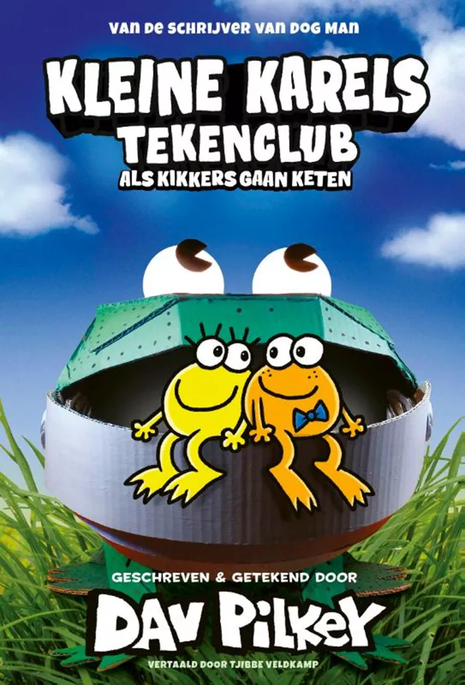 Dog Man: Kleine Karels Tekenclub, Alle Kikkers Gaan Keten