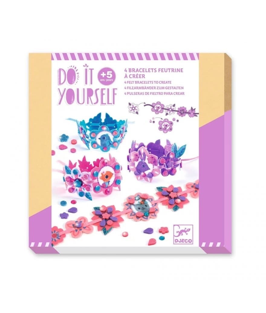 Djeco β vilten armbandjes maken Best Friends (5+)