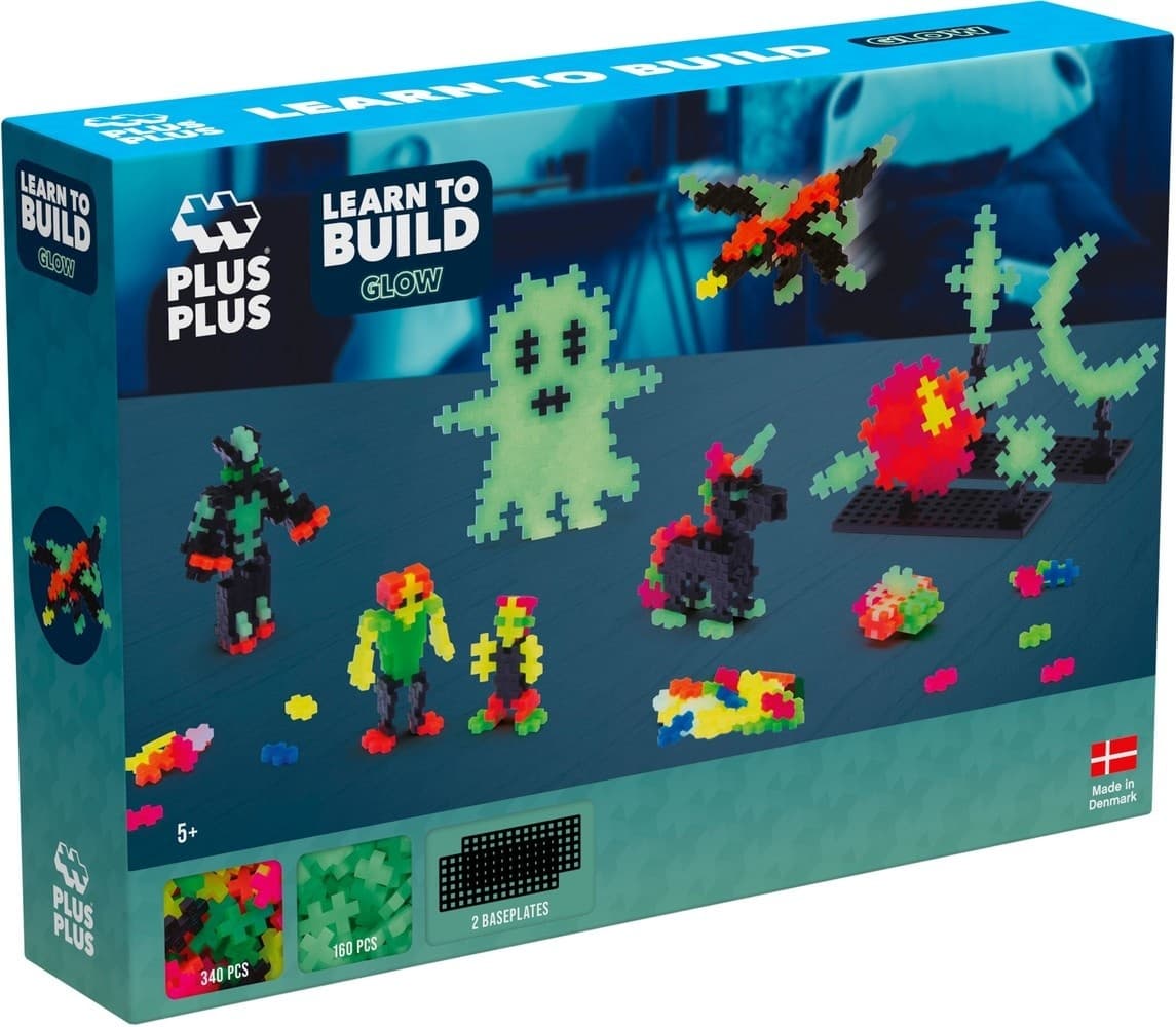 Plus Plus Learn to Build Glow (500 stukjes)