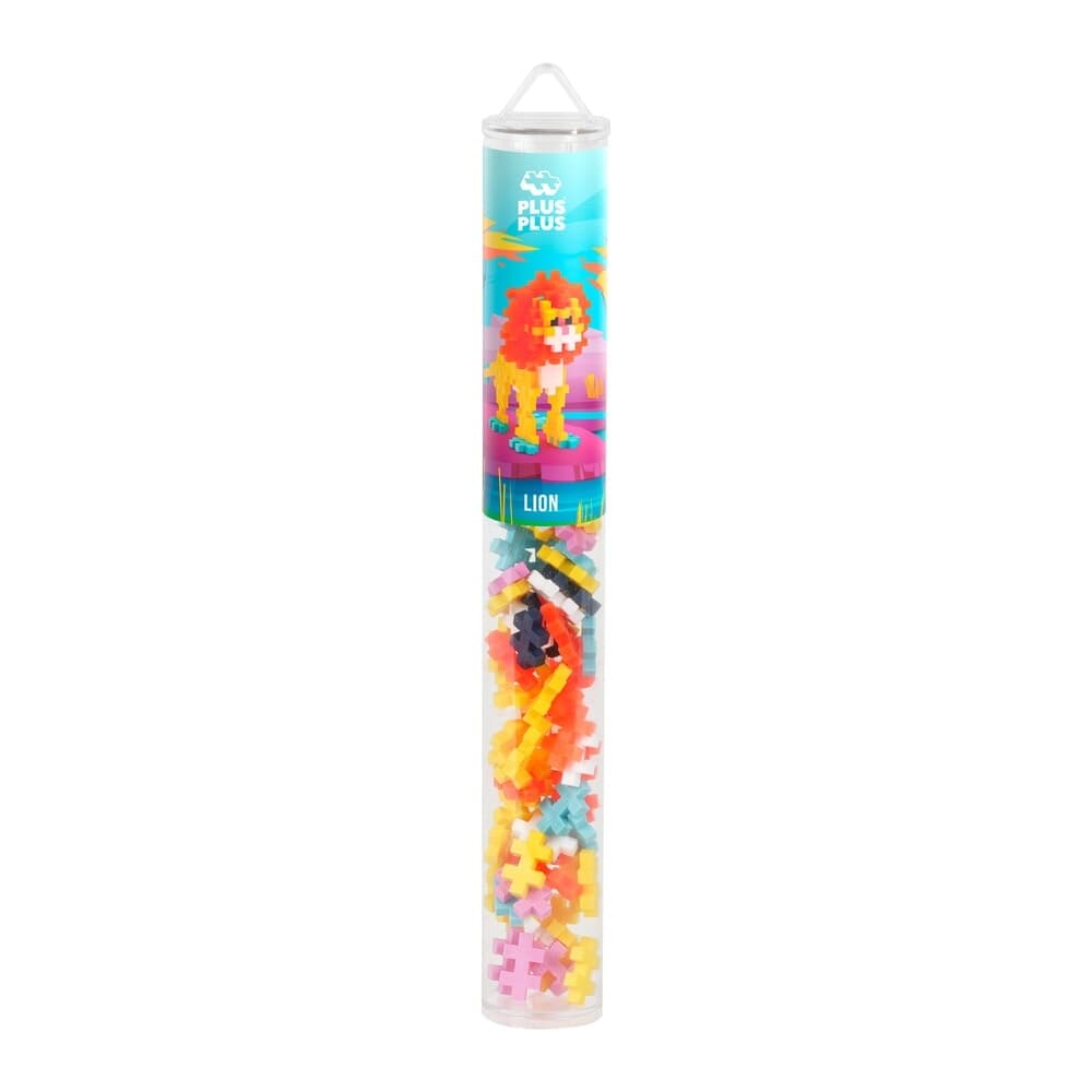 Plus Plus Tube Leeuw (100 stukjes)