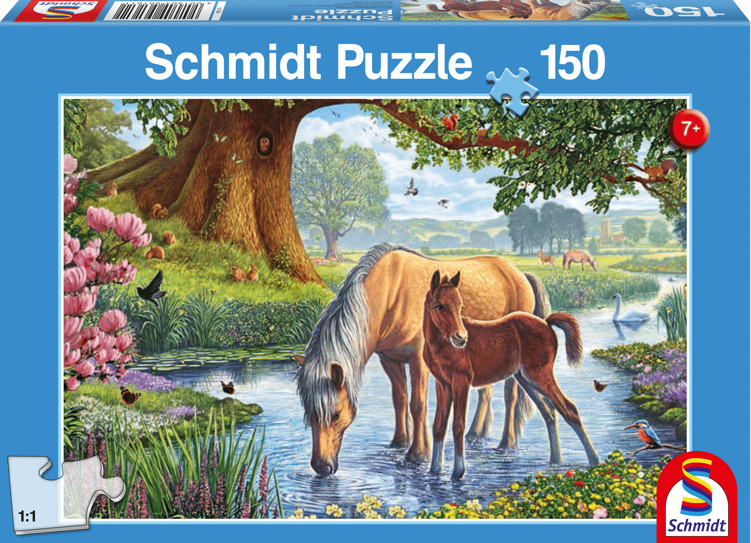 Schmidt — Paarden bij de stroom (150 st.)