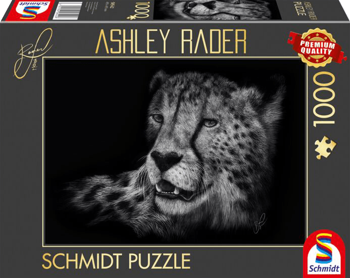 Ashley Rader - Cheetah - 1000 stukjes - Puzzel