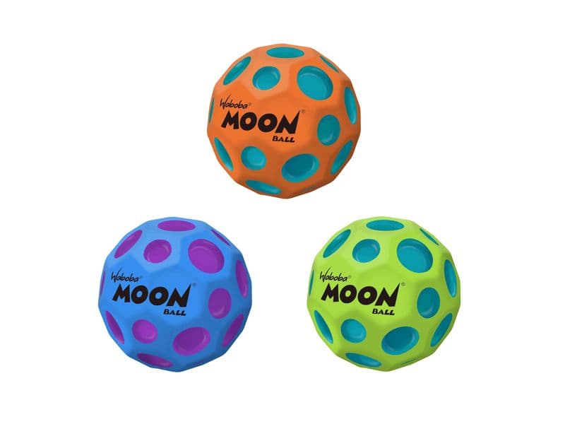 Waboba - Martian Moon Ball - Stuiterball - blauw