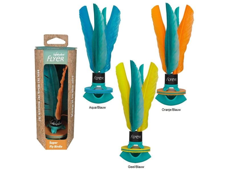Waboba - Super Fly Birdie - Flyer - aqua-blauw